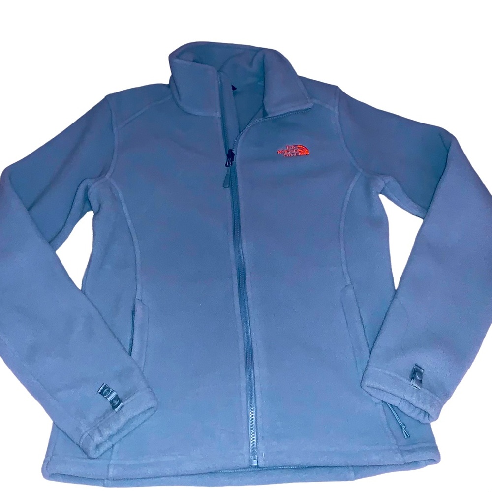 SMALL The North Face thick fleece zip up sweater jacket